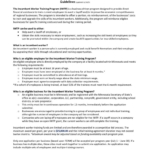 thumbnail of Incumbent Worker Training Guidelines 2025